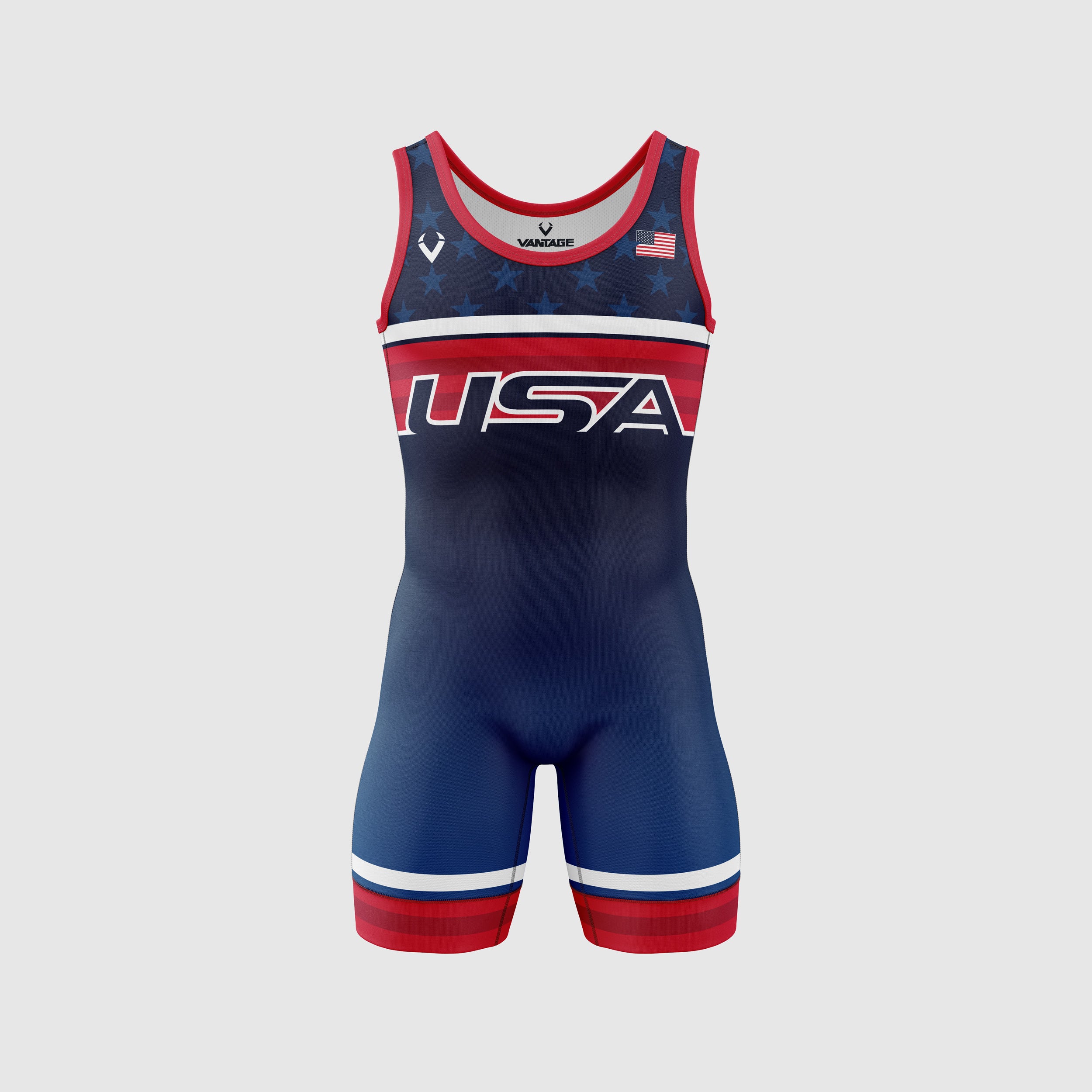 Vantage Youth Stars & Stripes Xero Series Singlet