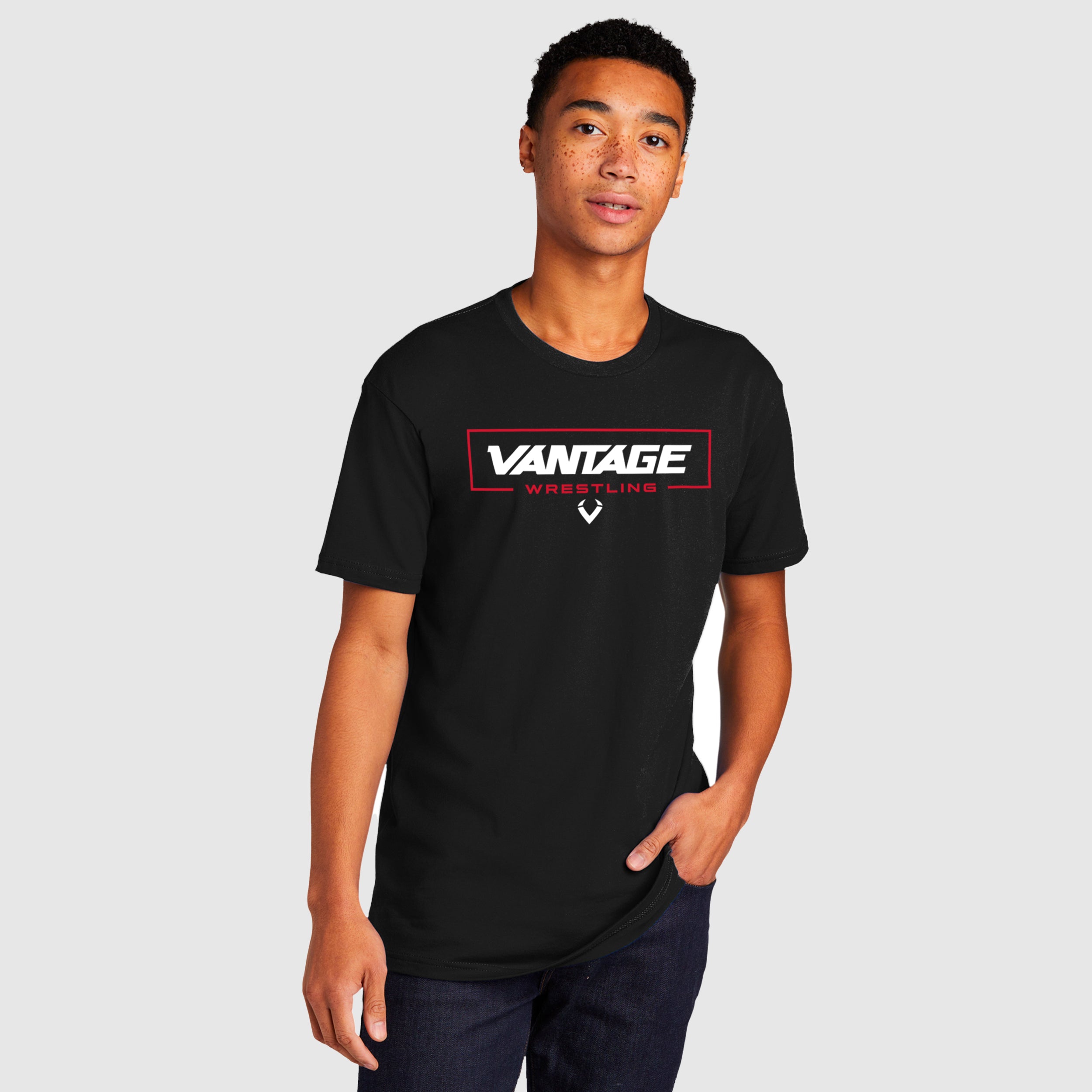 Vantage Wrestling Box Tee