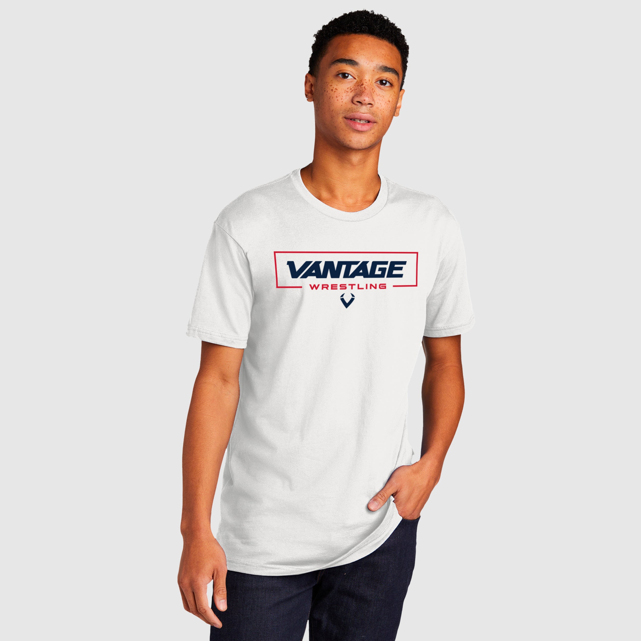 Vantage Wrestling Box Tee