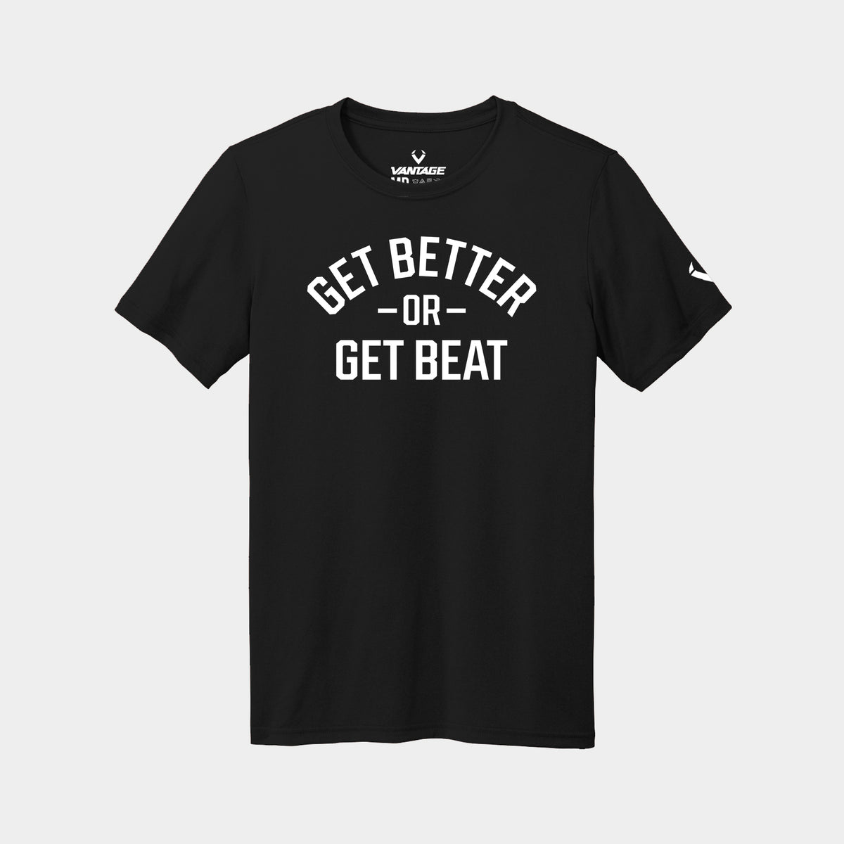 Vantage Get Better Ultra Soft Tee - Black – Vantage Wrestling