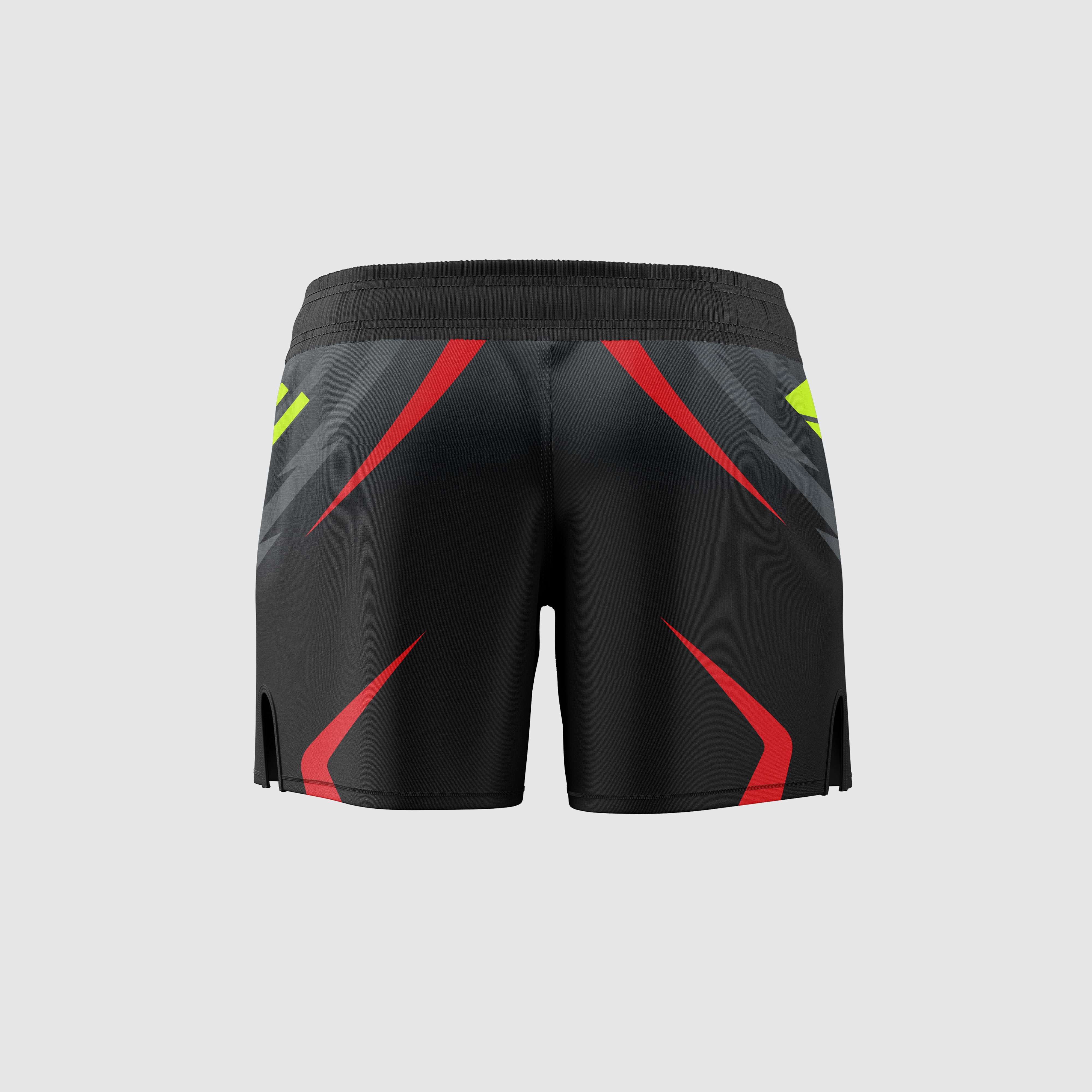 Vantage Surge Ladies Drill Short - Black/Red
