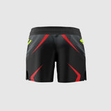 Vantage Surge Ladies Drill Short - Black/Red