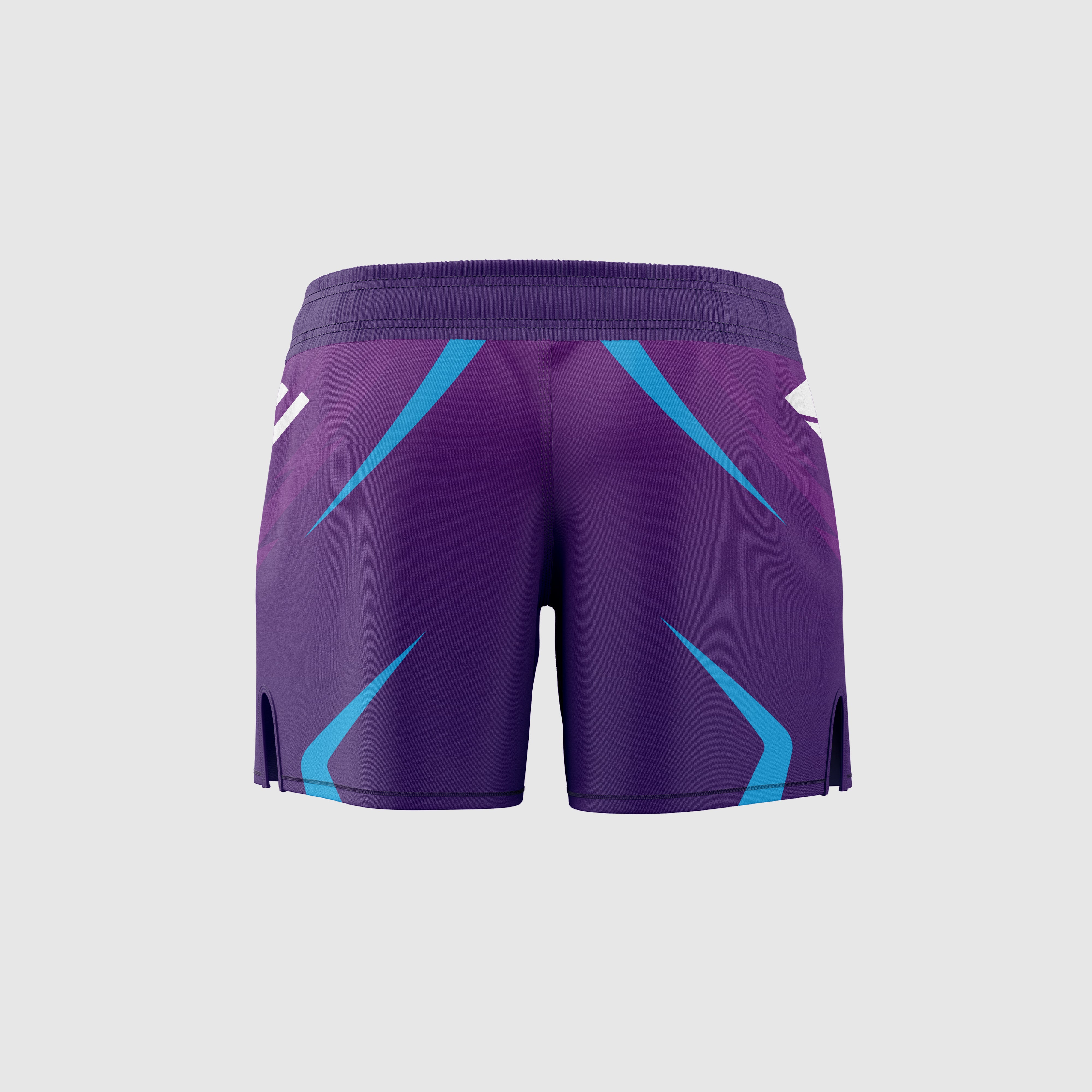Vantage Surge Ladies Drill Short - Purple/Teal