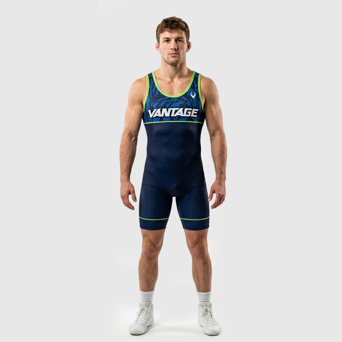 Vantage Strike Men's Singlet - Navy