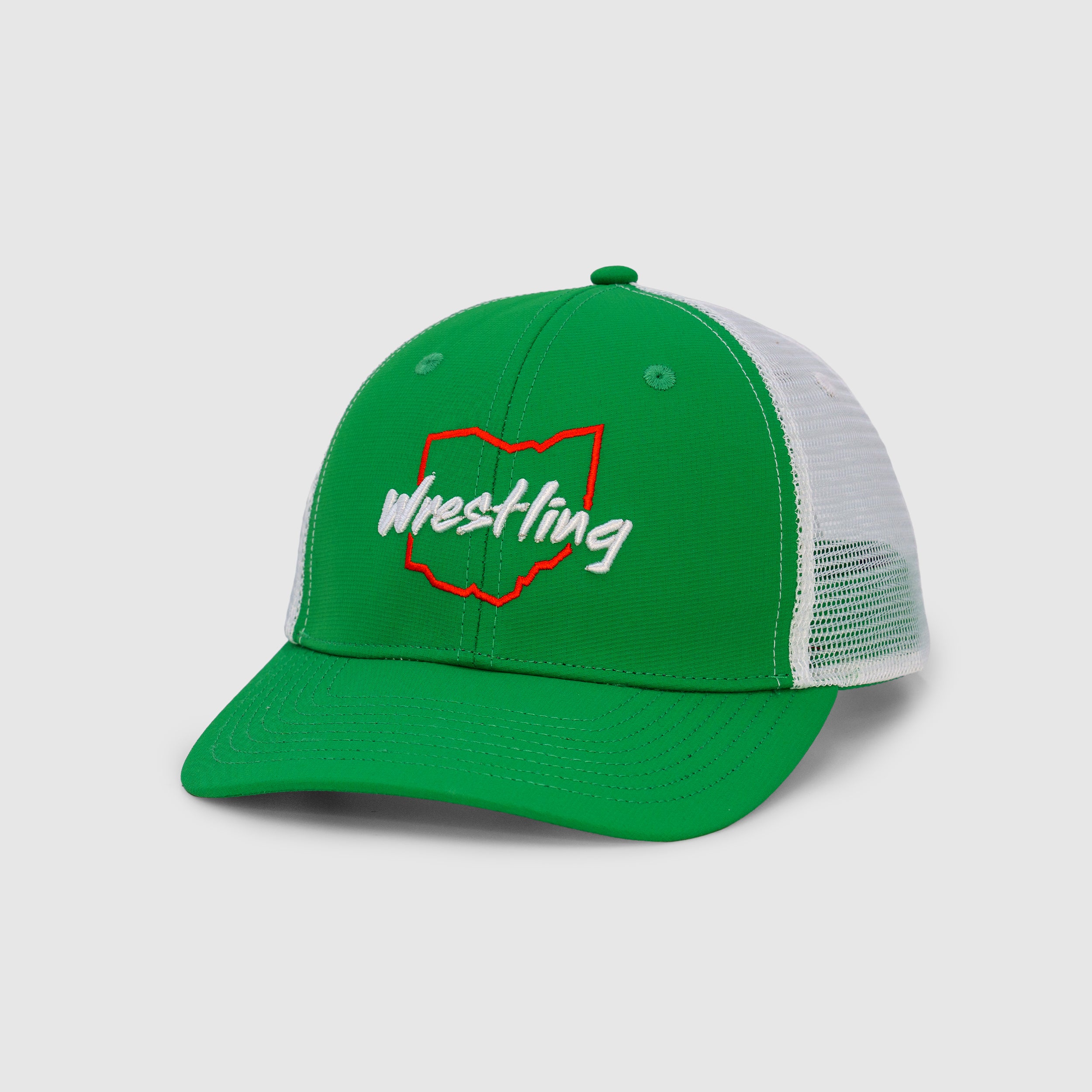 Ohio Wrestling Snapback - Kelly/White