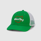 Ohio Wrestling Snapback - Kelly/White