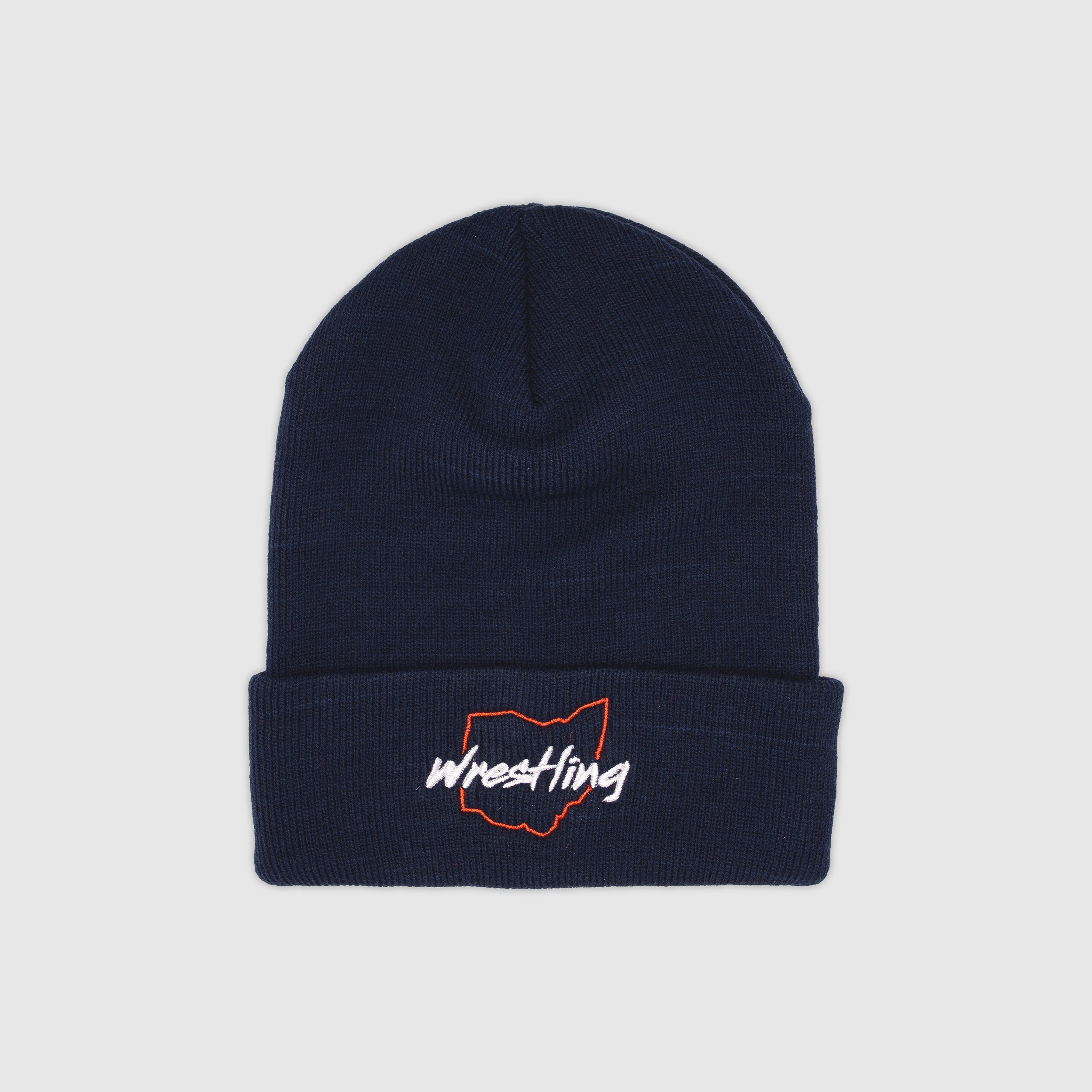 Ohio Wrestling Beanie - Navy