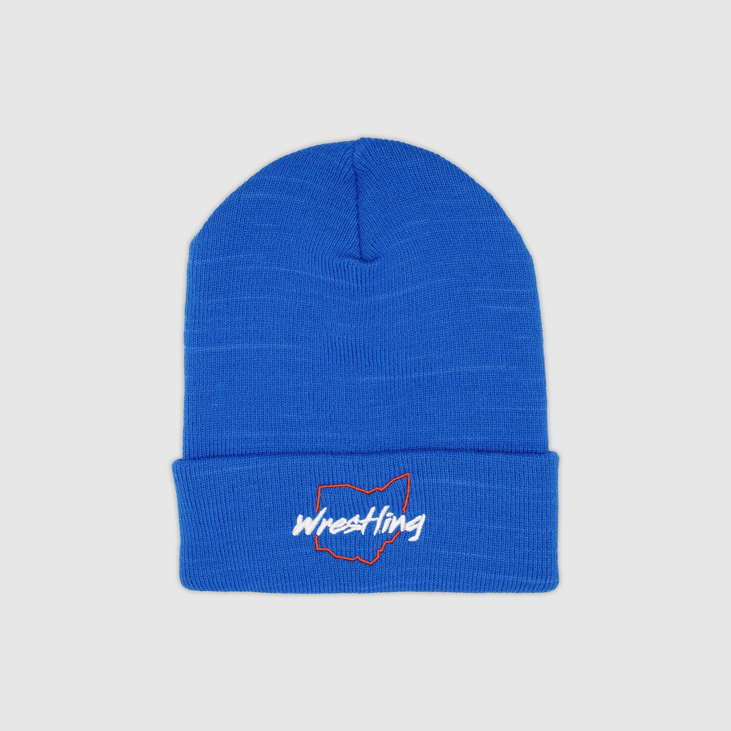Ohio Wrestling Beanie - Royal