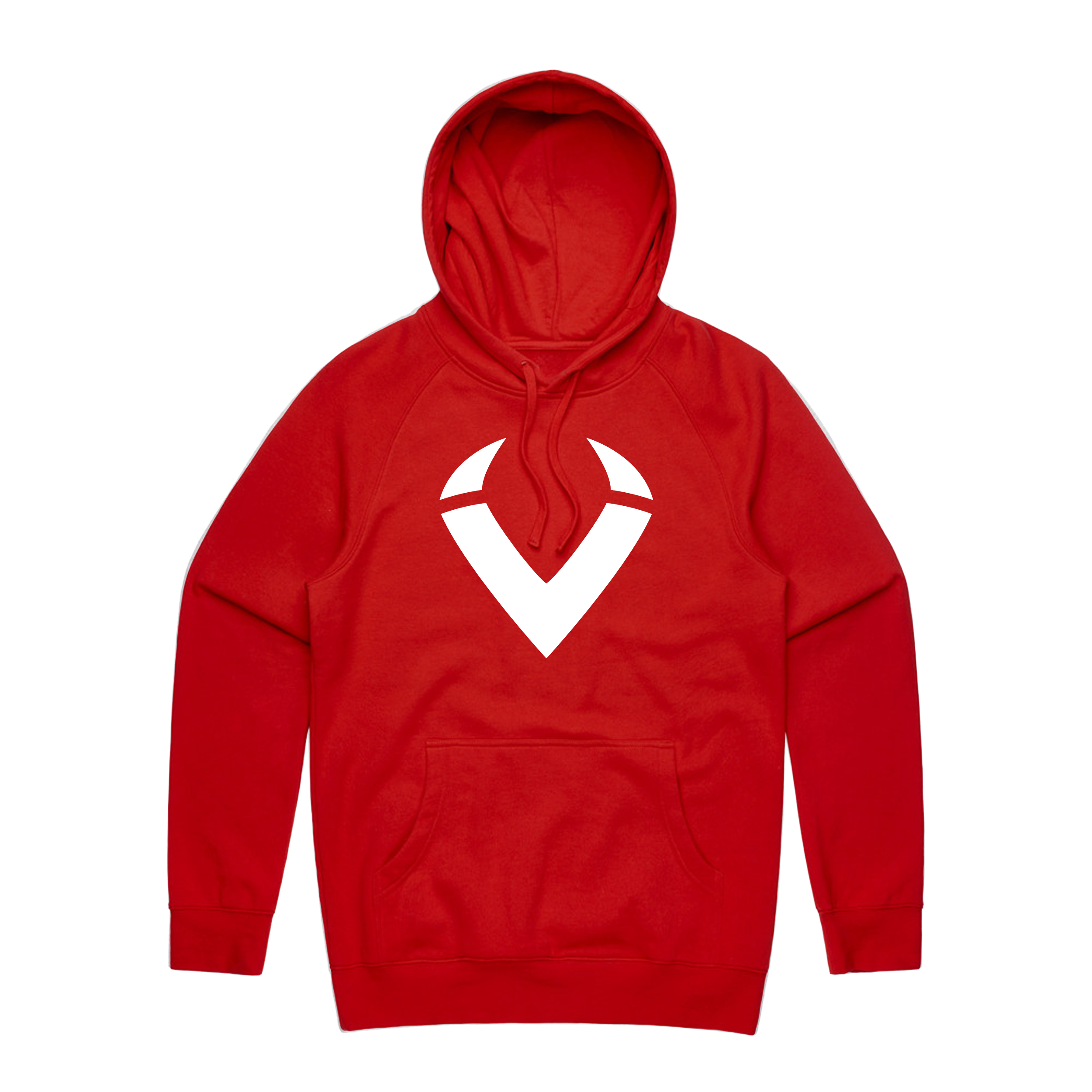 Vantage Power V Hoodie - Red