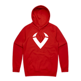 Vantage Power V Hoodie - Red
