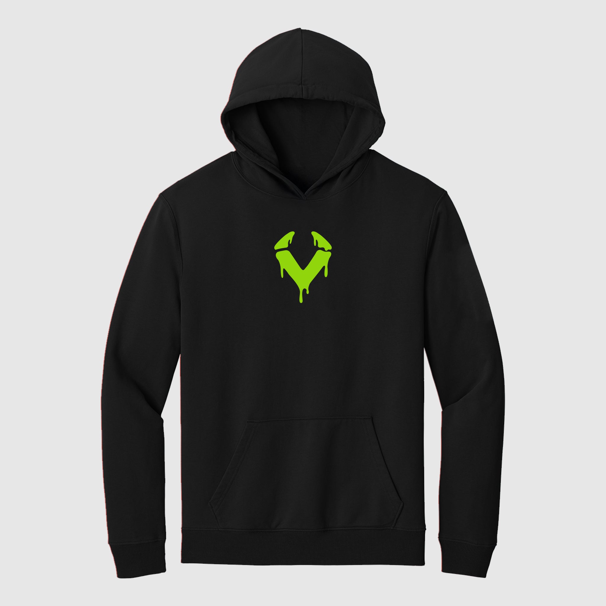 Vantage Slimy Youth Midweight Hoodie - Black