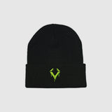 Vantage Slimy Cuffed Beanie - Black