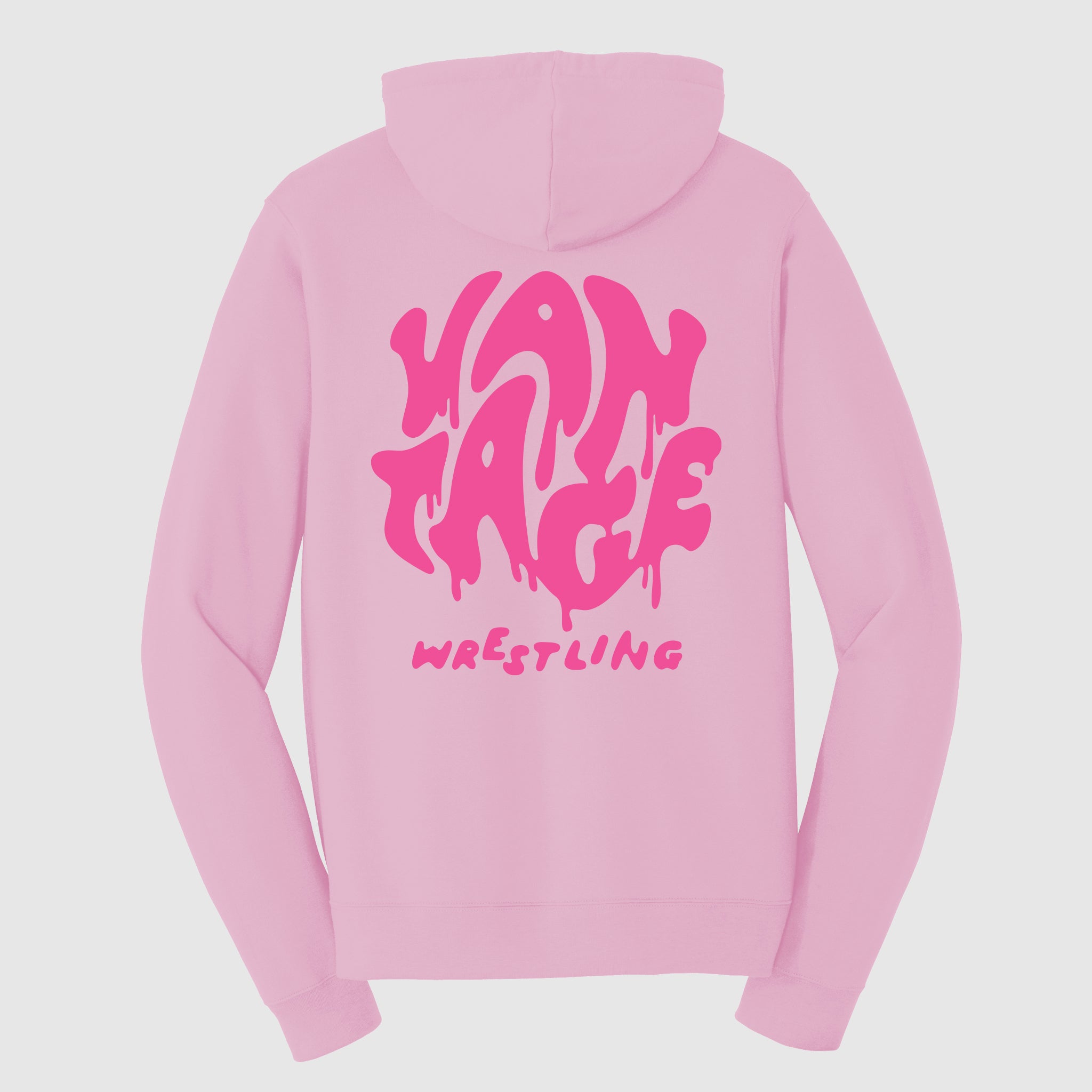 Vantage Slimy Midweight Hoodie - Pink