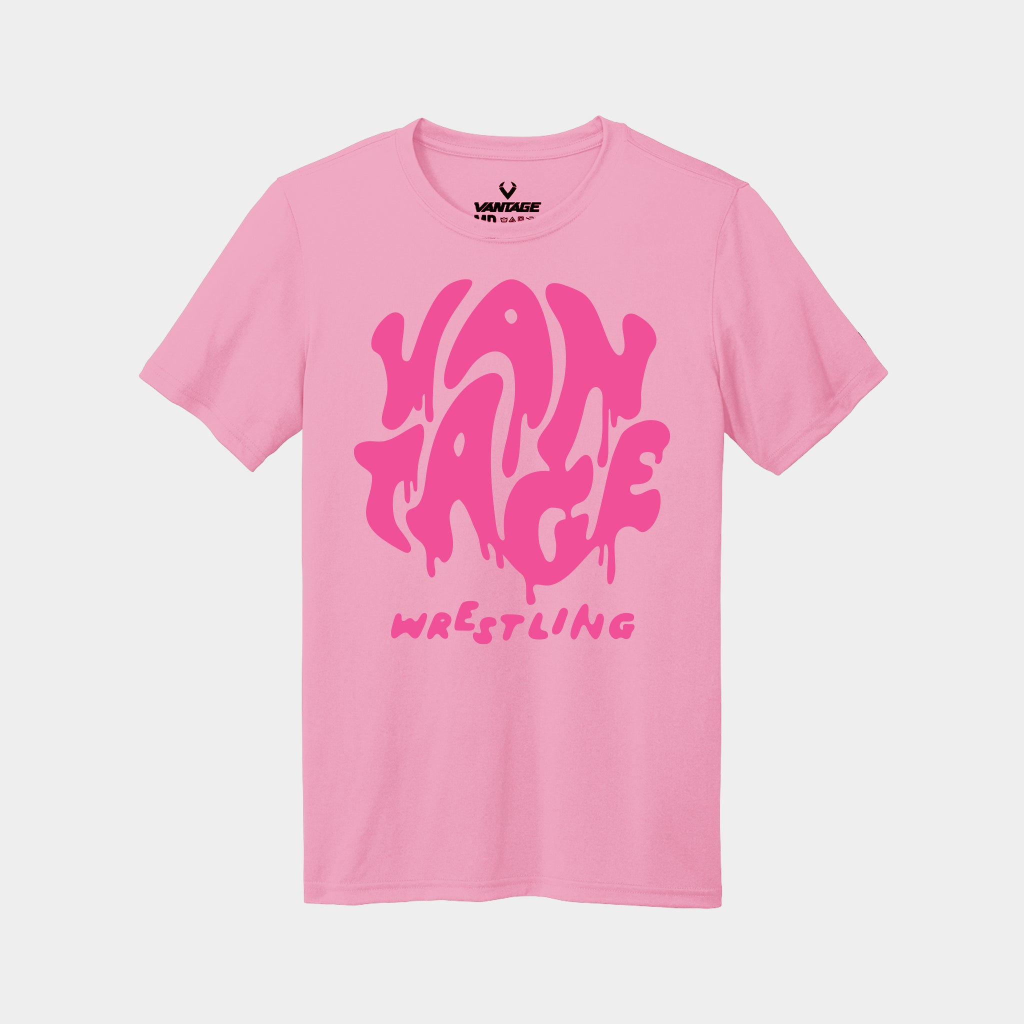 Vantage Slimy Youth Ultra Soft Tee - Pink