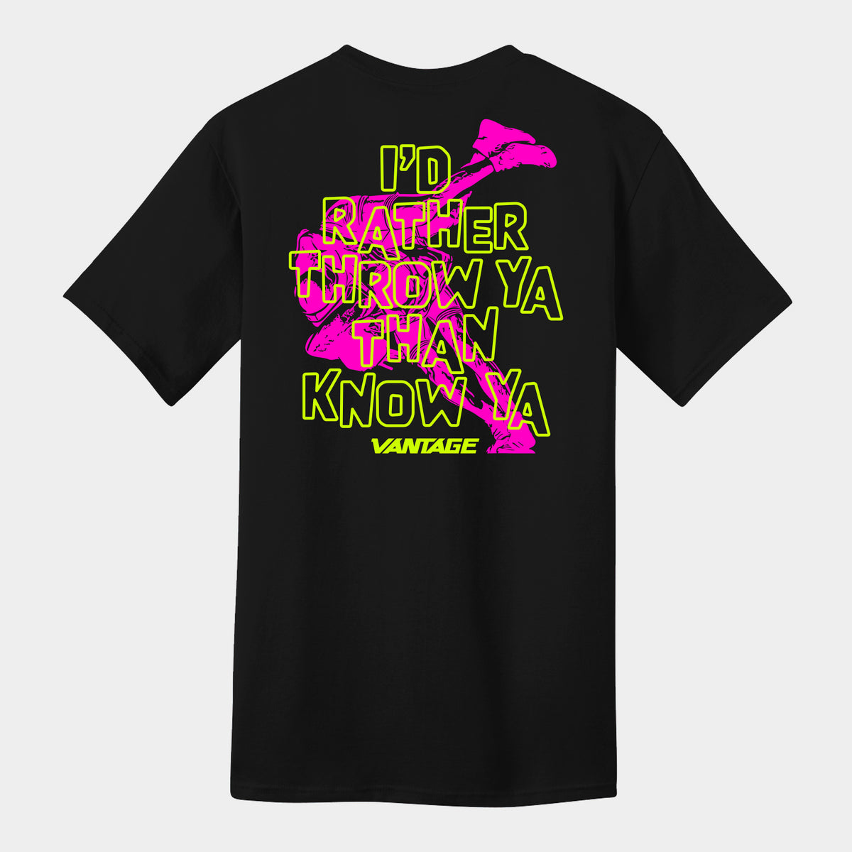 Vantage Throw Ya Ultra Soft Tee – Vantage Wrestling