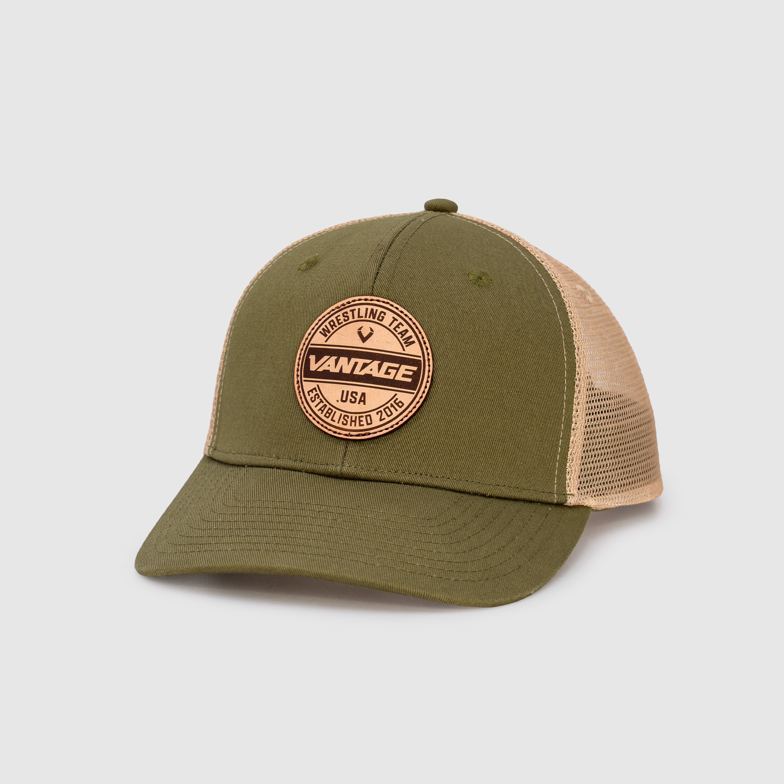 Vantage Range Snapback - Olive/Khaki
