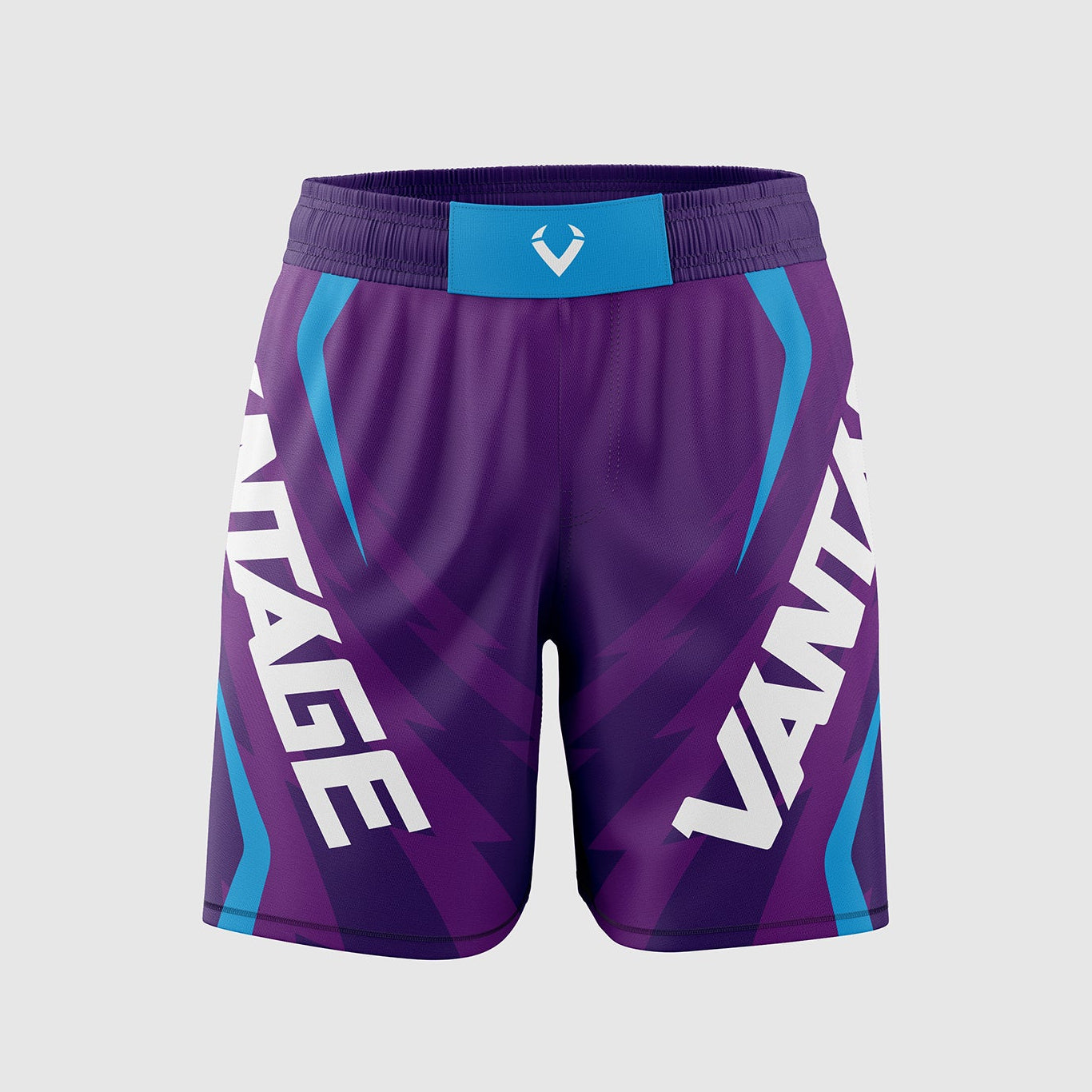 Vantage Surge Drill Short - Purple/Teal