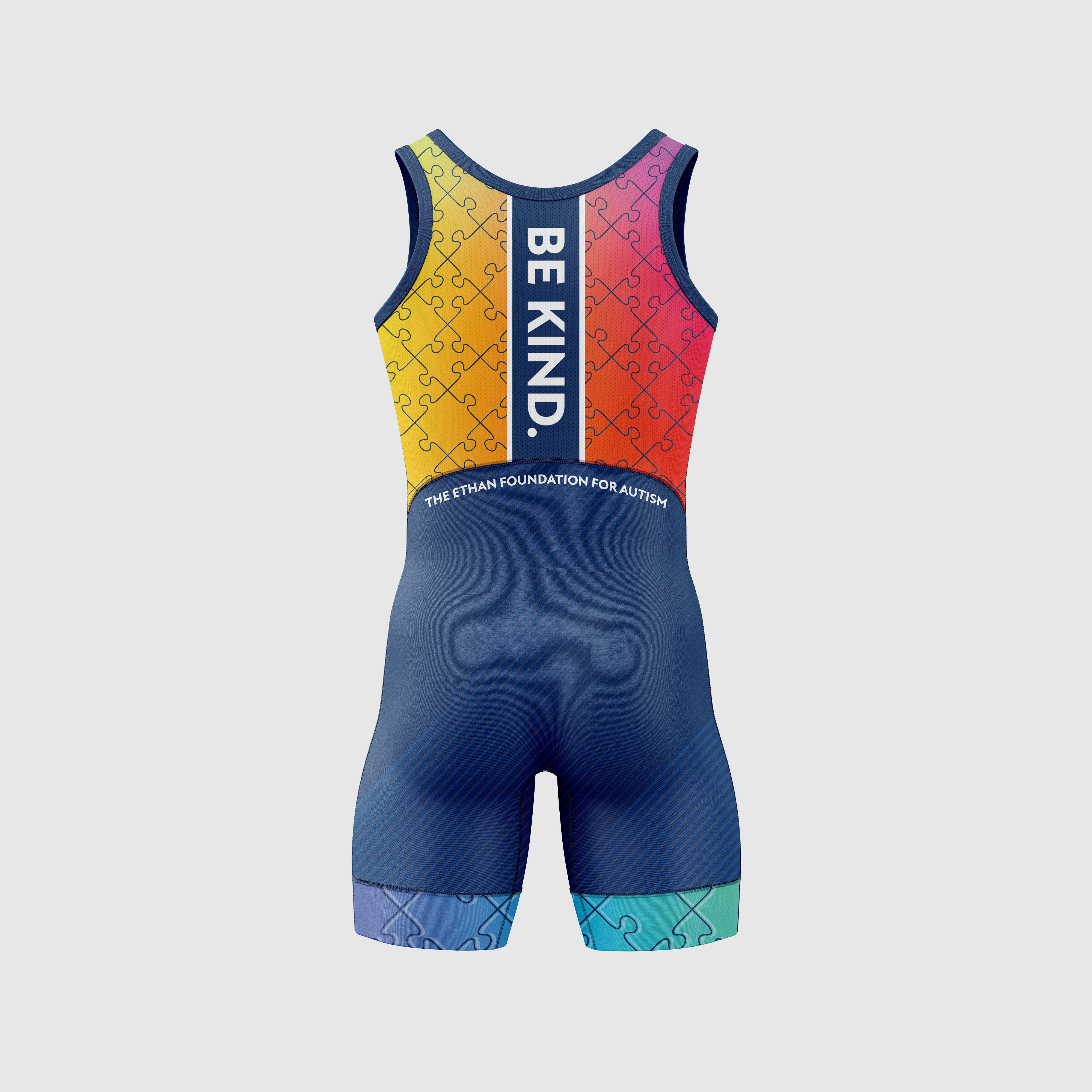 Wrestle Against Autism Men's Singlet
