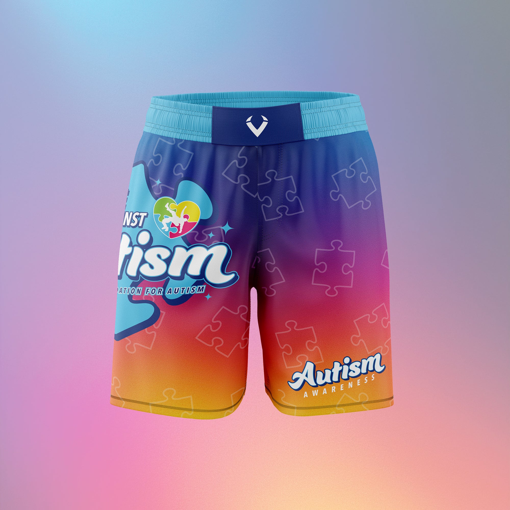 2025 Wrestle Against Autism Drill Shorts