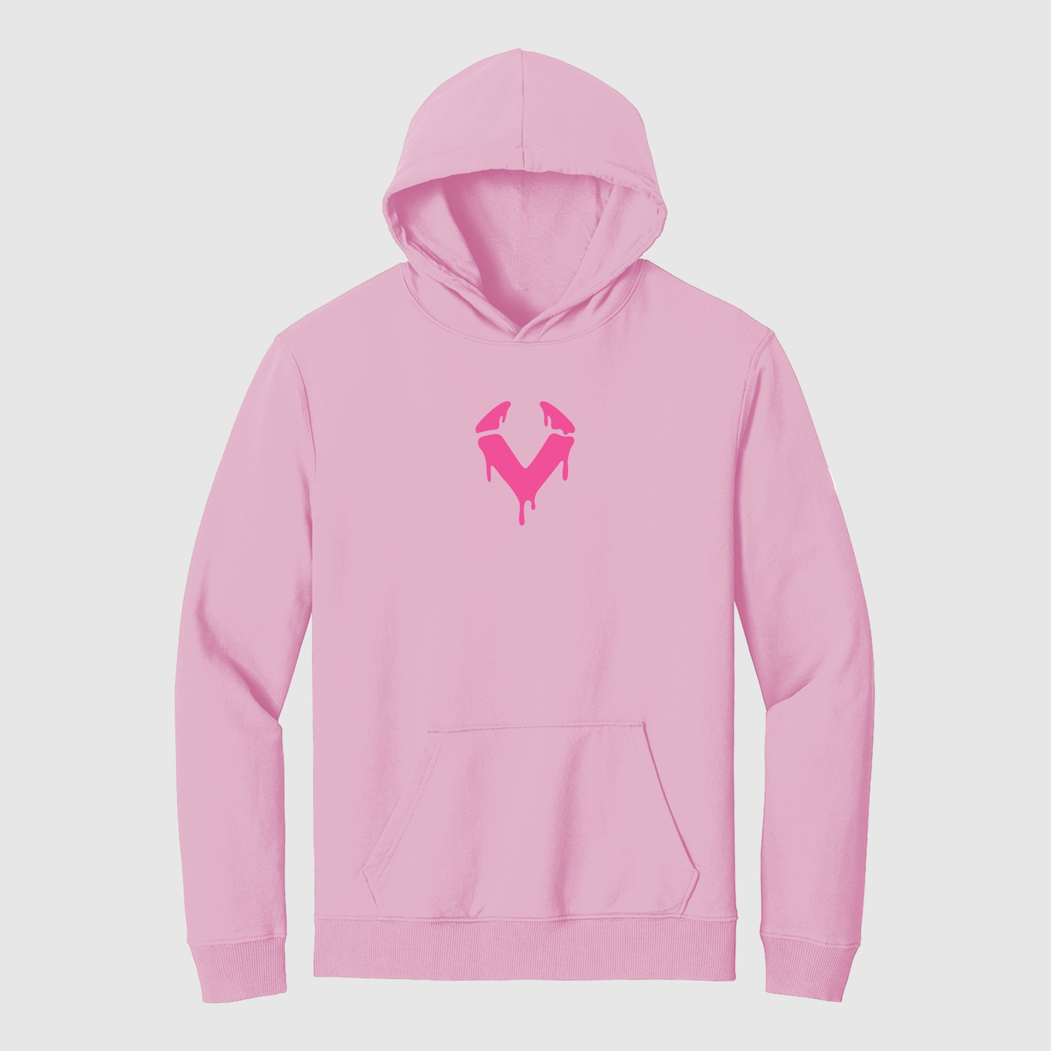 Vantage Slimy Midweight Hoodie - Pink