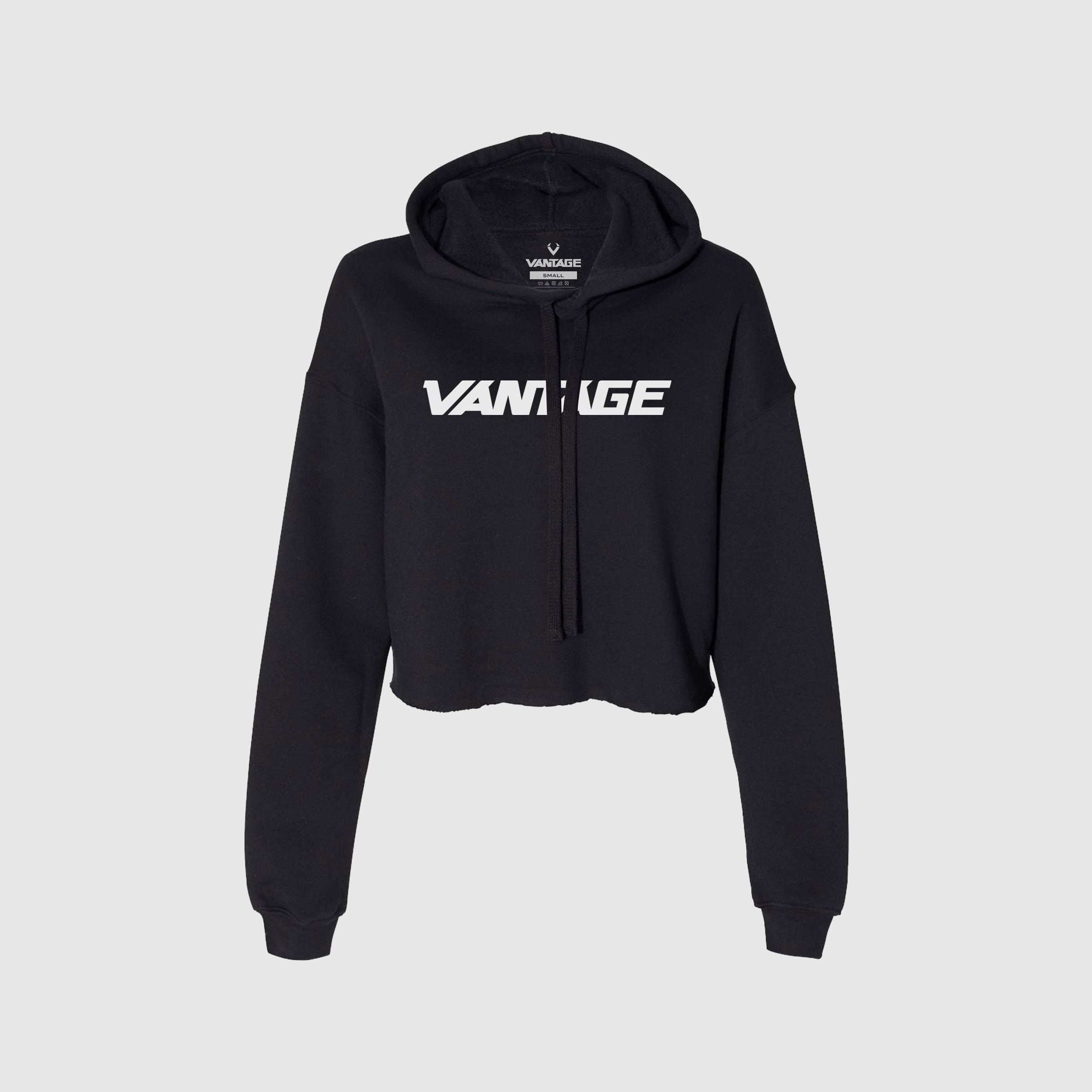 Vantage Benchmark Cropped Hoodie