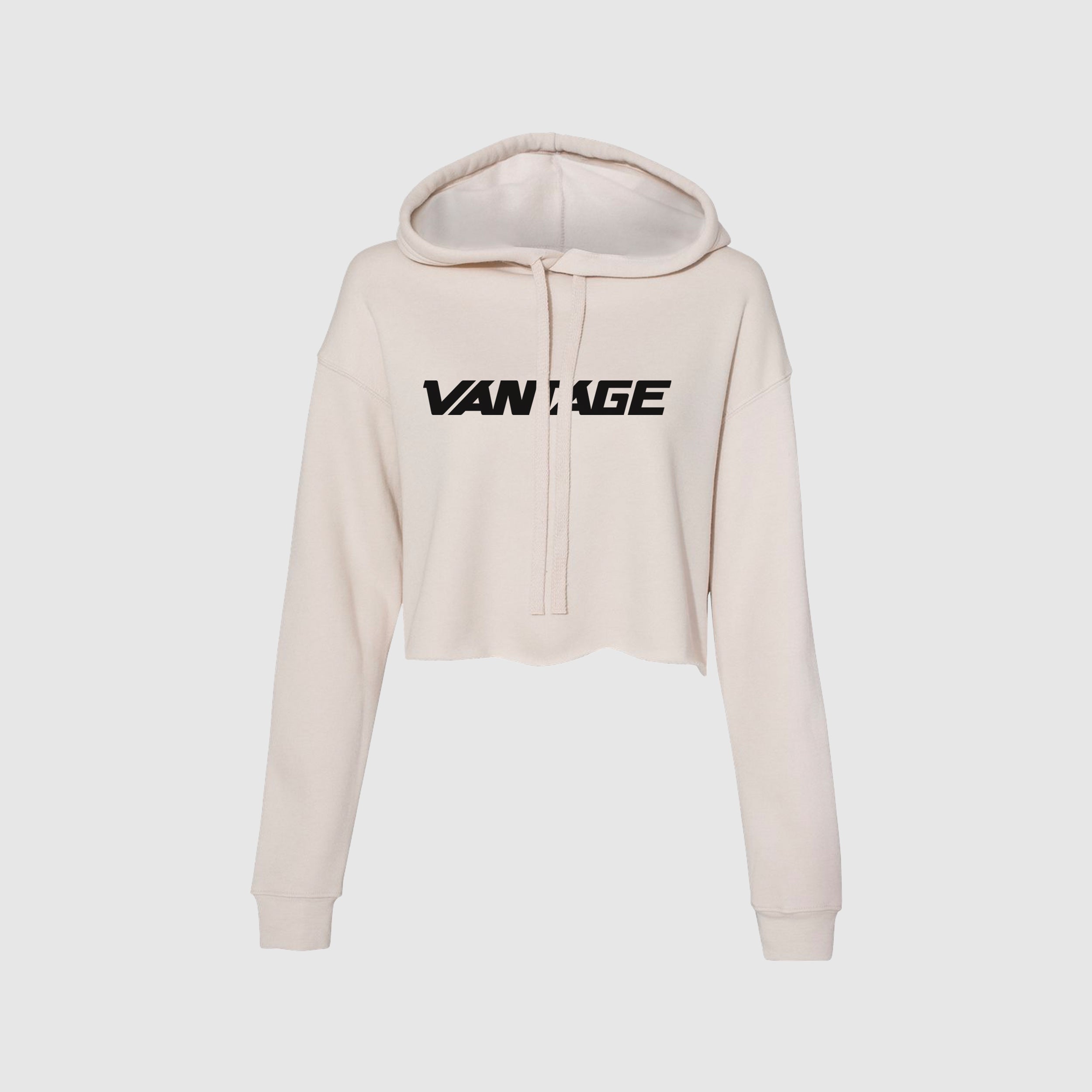 Vantage Benchmark Cropped Hoodie